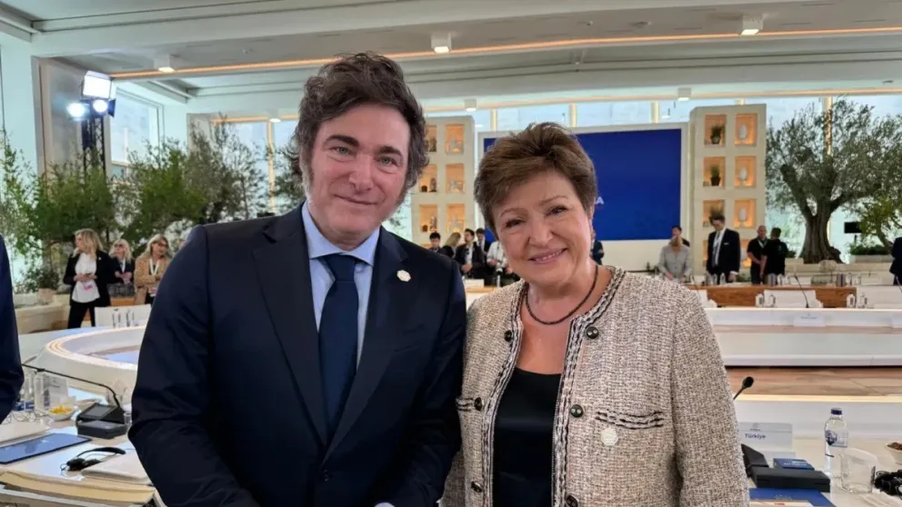 Javier Milei, tras el elogio de la directora del FMI al programa económico: "Viva la libertad"