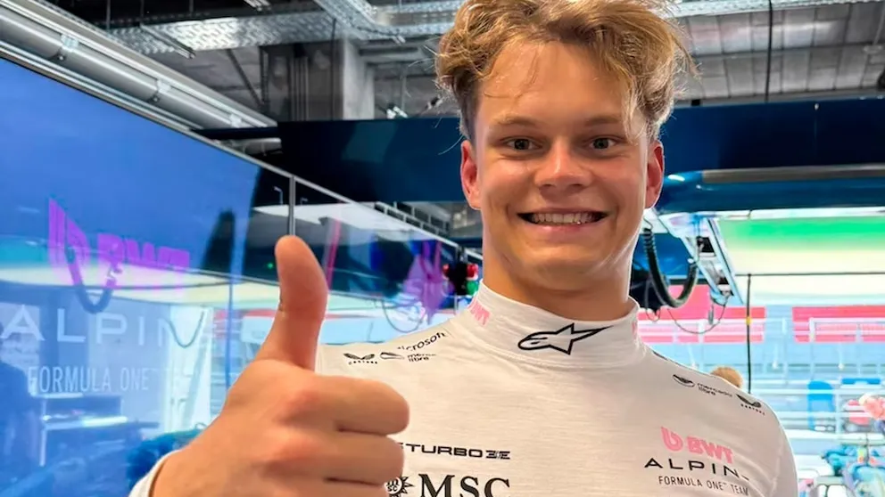 Alpine confirmó que Paul Aron reemplazará a Franco Colapinto en la primera práctica del GP de Italia de Fórmula 1